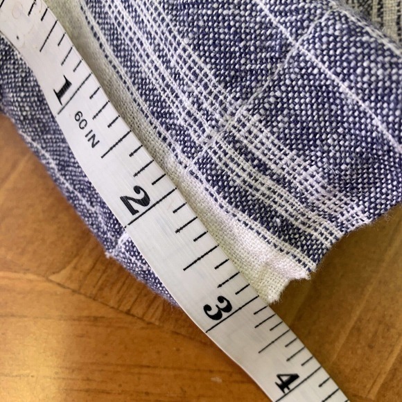 Ann Taylor LOFT Outlet NWT Belted Flat Front Pockets Linen Blend Shorts sz 12 - Picture 8 of 8